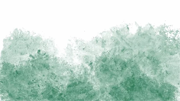 Fondo Acuarela Verde Para Diseño Concepto Fondo Acuarela Vector — Vector de stock