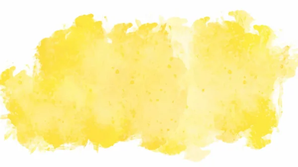 Fondo Acuarela Amarillo Para Diseño Concepto Fondo Acuarela Vector — Vector de stock