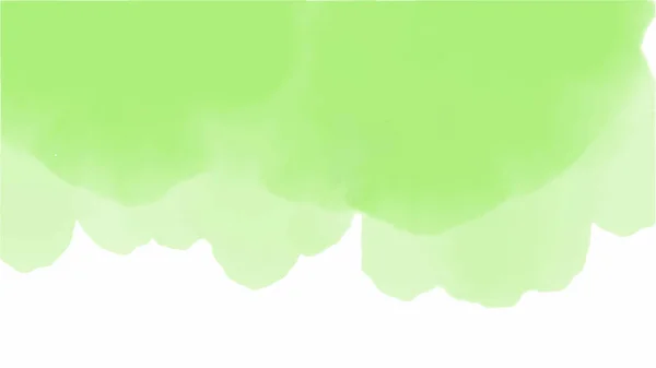 Grön Akvarell Bakgrund För Din Design Akvarell Bakgrund Koncept Vektor — Stock vektor