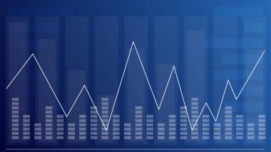 Soyut mavi arkaplan ve grafik, tasarım ve vektör için kopyalama alanı olan arkaplan.