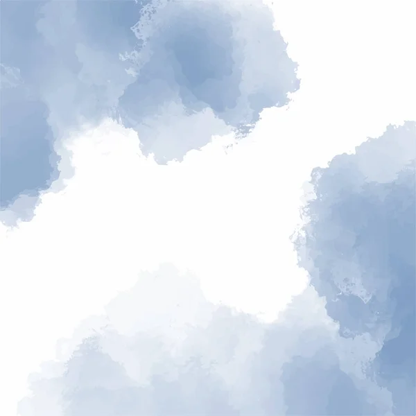 Fundo Aquarela Azul Para Texturas Fundos Banners Web Desig — Vetor de Stock