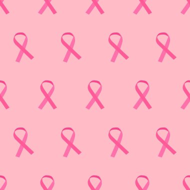 Kurdelesiz desen. örüntü arka planı. Dünya Kanser Günü. Kanser Farkındalık Günü 'nün vektör çizimi