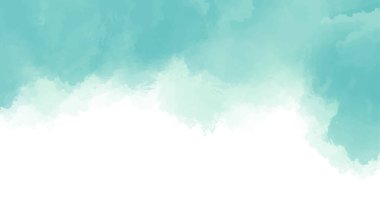 Dizaynınız için mavi suluboya arkaplan, suluboya arkaplan, vektör.