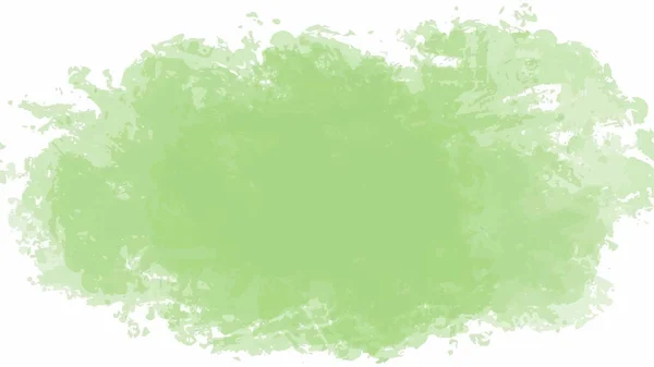 Zöld Akvarell Háttér Design Akvarell Háttér Koncepció Vektor — Stock Vector