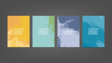 Web sitesi, poster ya da afiş için broşür tasarımı. vektör eps10