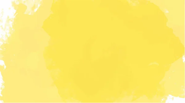 Fondo Acuarela Amarillo Para Texturas Fondos Banners Web Desig — Vector de stock