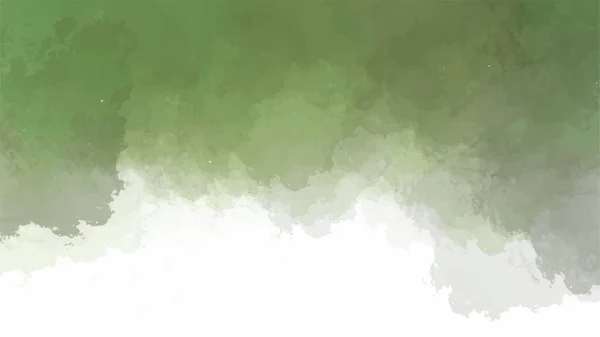 Fundo Aquarela Verde Para Texturas Fundos Banners Web Desig — Vetor de Stock