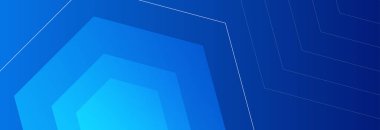 Soyut mavi arkaplan ve eğri şekli, tasarım için kopyalama alanı olan arkaplan, vektör.