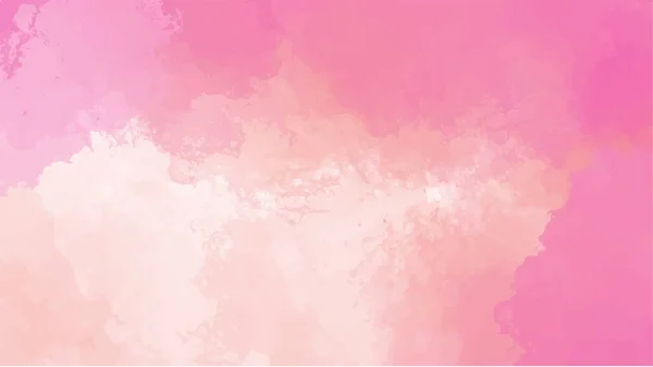 Fundo Aquarela Rosa Para Seu Projeto Conceito Fundo Aquarela Vetor — Vetor de Stock