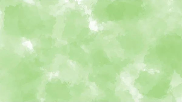 绿色水彩背景为您的设计 水彩背景概念 — 图库矢量图片