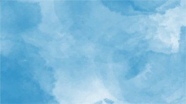 Dokular için mavi suluboya arkaplan ve web pankartları arzuluyor