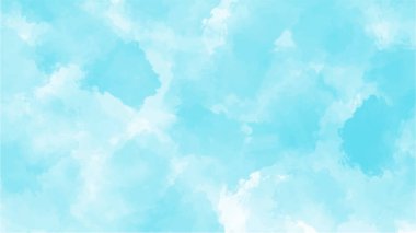 Dokular için mavi suluboya arkaplan ve web pankartları arzuluyor