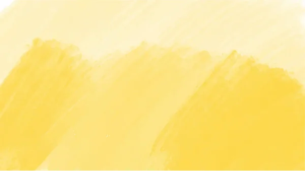 あなたのデザインのための黄色の水彩背景の概念 ベクトル — ストックベクタ