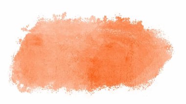 Tasarımınız için turuncu suluboya arka plan, vektör.