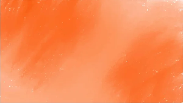 Orange Watercolor Background Your Design Watercolor Background Concept Vector — Stock Vector