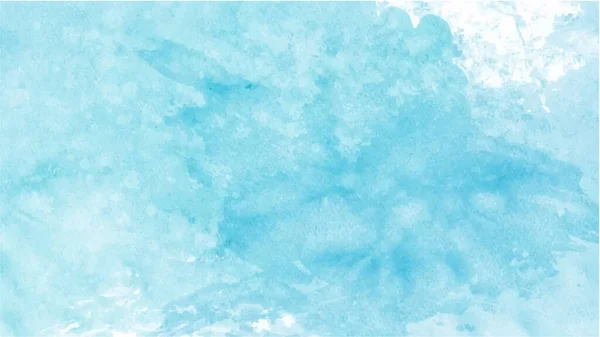 Blauer Aquarell Hintergrund Für Texturen Hintergründe Und Web Banner Desig — Stockvektor