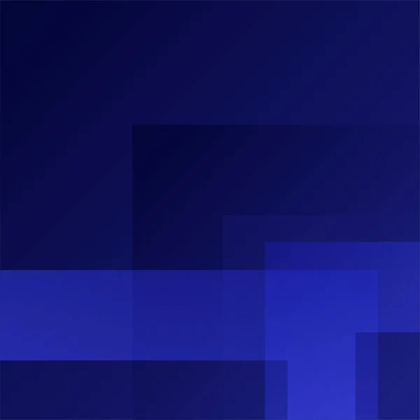 Abstract Blue Vector Background Stripes Modern Background Concept Square Background — Vetor de Stock