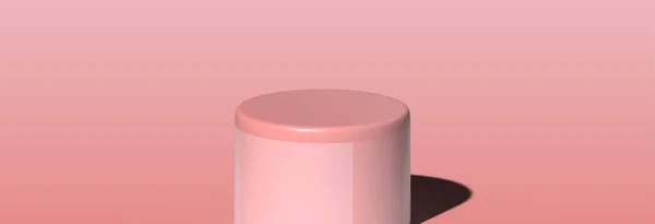 Abstract Pink Vector Background Podium Modern Background Concept Vector — 스톡 벡터