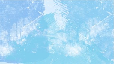 Dizaynınız için mavi suluboya arkaplan, suluboya arkaplan, vektör.