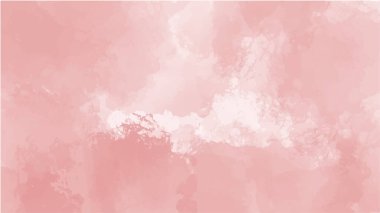 Tasarımınız için pembe suluboya arkaplan, suluboya arka plan, vektör.
