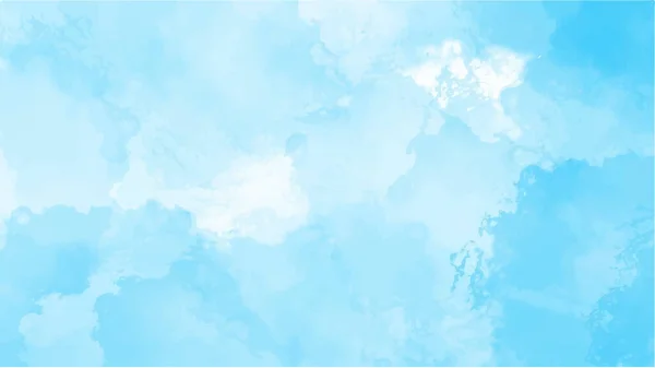 Arrière Plan Aquarelle Bleu Pour Votre Conception Concept Fond Aquarelle — Image vectorielle
