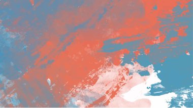 Poster, broşür veya el ilanı, suluboya posterler, el ilanları veya kartlar için renkli vektör suluboya arkaplan. Sancak şablonu.