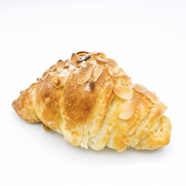 Ayçöreği beyaz arkaplanda izole edildi.