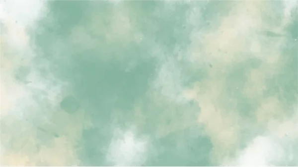 Зеленый Акварельный Фон Текстур Фон Веб Баннеры Desig — стоковый вектор