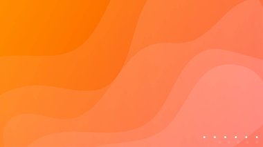 Akışkan şekilli, soyut turuncu arka plan modern konsept. Minimum poster. afiş, web, kapak, reklam panosu, broşür, sosyal medya, iniş sayfası için arkaplan.