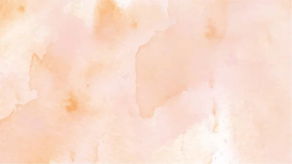 Orange Aquarell Hintergrund Für Texturen Hintergründe Und Web Banner Desig — Stockvektor