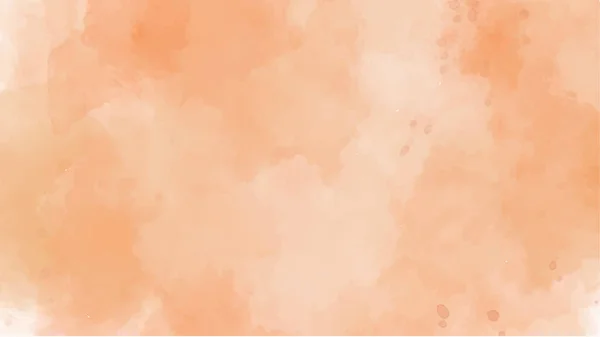Arrière Plan Aquarelle Orange Pour Les Textures Milieux Bannières Web — Image vectorielle