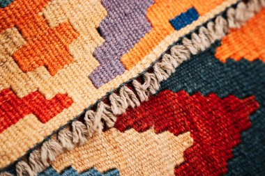 renkli halı ev halısı dokusu, sıcak kaplama
