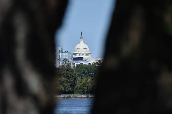 Washington Usa Σεπτεμβρίου 2021 Ορίζοντας Της Ουάσιγκτον Καπιτώλιο Των Ηπα — Φωτογραφία Αρχείου