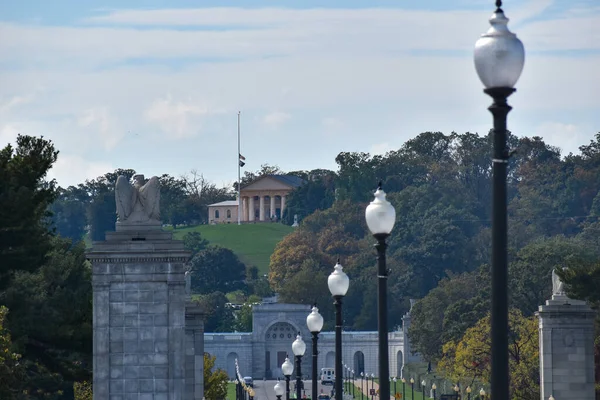 Arlington Virginia Usa October 2021 Arlington House Robert Lee Memorial — Stock Photo, Image