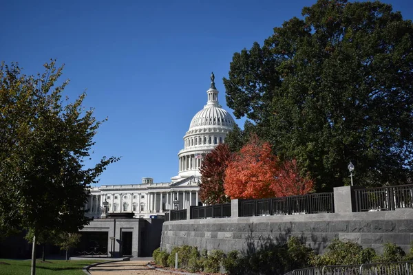 Washington Eua Novembro 2021 Edifício Capitólio Dos Eua Vista Oriente — Fotografia de Stock