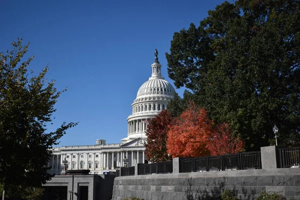 Washington Usa November 2021 Capitol Building Viewed East Bright Clear — Stock Photo, Image