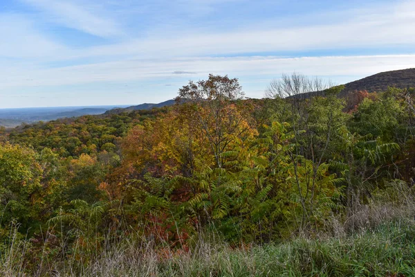 Shenandoah National Park Virginia Usa Listopadu 2021 Horská Krajina Krásnými — Stock fotografie