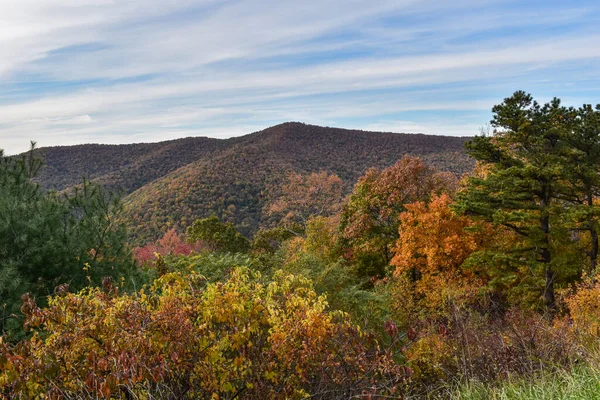 Shenandoah Nemzeti Park Virginia Usa 2021 November Hegyi Táj Gyönyörű — Stock Fotó