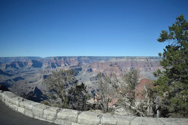 Grand Canyon National Park Arizona Usa November 2021 Overview Grand — Stock Photo, Image