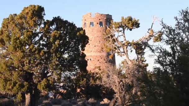 Национальный Парк Гранд Каньон Аризона Сша Ноября 2021 Года Мэри — стоковое видео