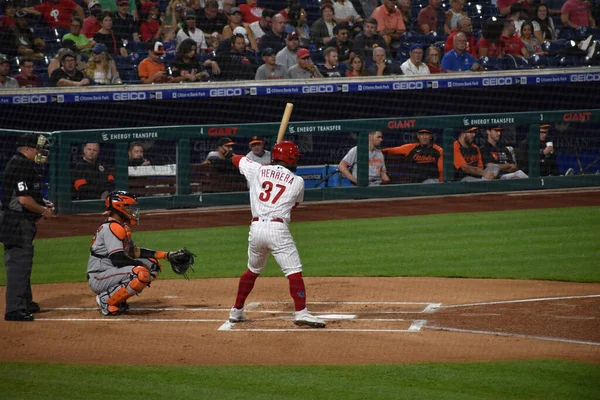 Philadelphia Pennsylvania Usa September 2021 Philadelphia Phillies Outfielder Odubel Herrera — Stockfoto