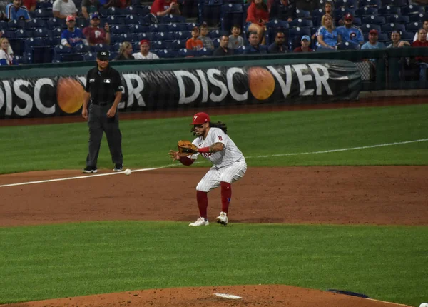 Philadelphia Pennsylvania Usa September 2021 Philadelphia Phillies Derde Honkman Freddy — Stockfoto