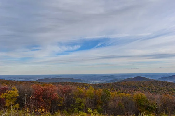 Parc National Shenandoah Virginie États Unis Novembre 2021 Paysage Montagneux — Photo