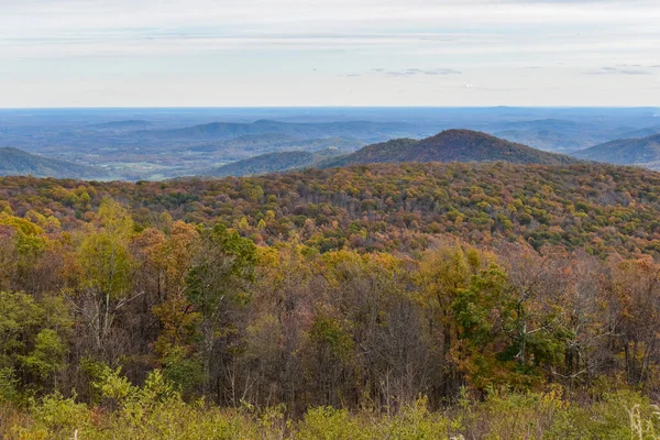 Shenandoah National Park Virginia Usa November 2021 Mountain Scenery Beautiful — Stock Photo, Image