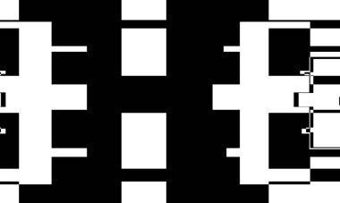 Modern tasarım için siyah ve beyaz soyut arkaplan