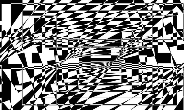 Візерунки Дизайну Стилі Оптичного Мистецтва Сучасна Оптична Ілюзія — стоковий вектор