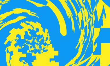 Operasyon sanatında esrarengiz desenli duvar kağıdı