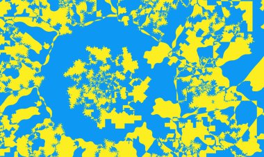 Operasyon sanatı tarzında duvar kağıdı