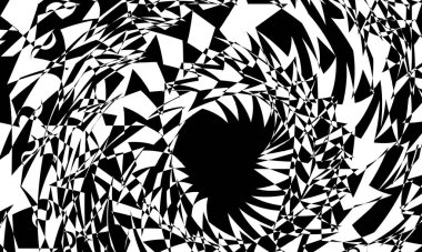 Beyaz arka planda cadılar bayramı için mistik desenler modern operasyon sanatında