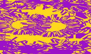 dalgalı desenli tasarım için turuncu mor arka plan